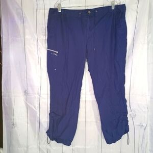L-RL Lauren Active Ralph Lauren cropped pants
